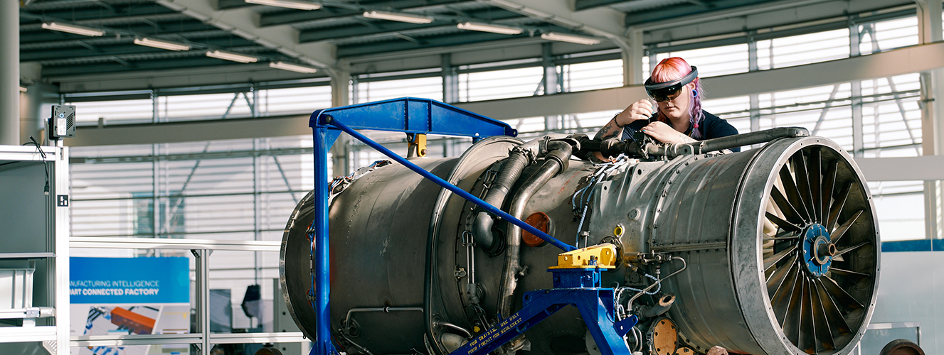 AMRC worker
