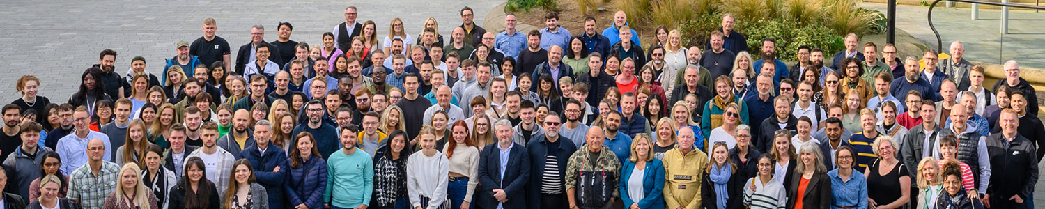 81 HLM Architects company staff stood outside