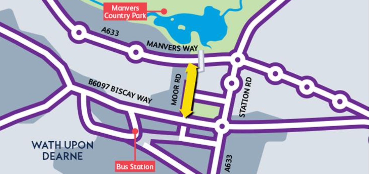 plans showing areas affected